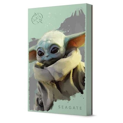 Disco Duro Externo Seagate Firecuda - 2TB - USB 3.2 - Windows/Mac - Edición Especial Star Wars Grogu - STKL2000404