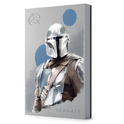 Disco Duro Externo Seagate Firecuda - 2TB - USB 3.2 - Windows/Mac - Edición Especial Star Wars The Mandalorian - STKL2000405