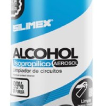 Alcohol Isopropílico en Aerosol Silimex 250ml - Limpieza de Equipos Electrónicos - Modelo 750300219631