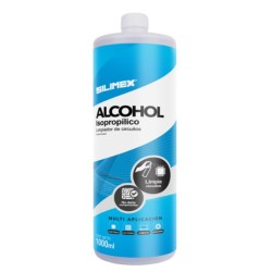 Alcohol Isopropílico Silimex 1 Litro para Limpieza de Equipos - Modelo 750300219650