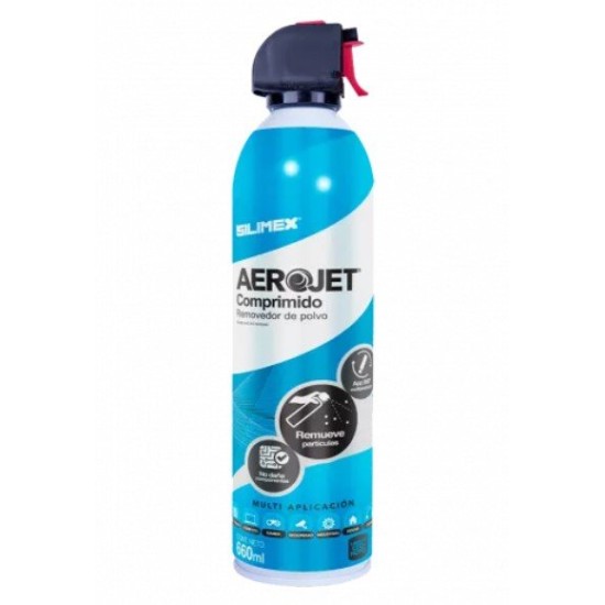 Aire Comprimido Slimex AeroJet 360 - 660ml - AEROJET360