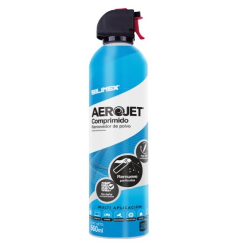 Aire Comprimido Silimex Aerojet 360 - 660 ml para Limpieza Profesional