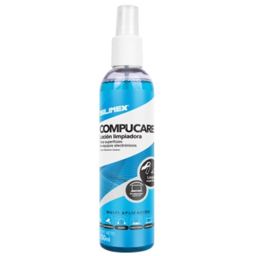 Loción Limpiadora Silimex CompuCare 250ml para Gabinetes de Computadora