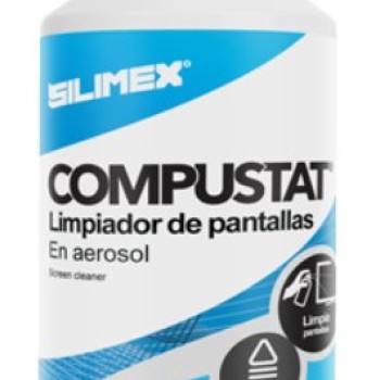 Limpiador para Pantallas Silimex CompuStat 170ml - LCD/TFT/Plasma