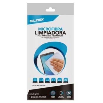 Toalla seca Silimex - microfibra - 30x30 cm - TOALLITASECA