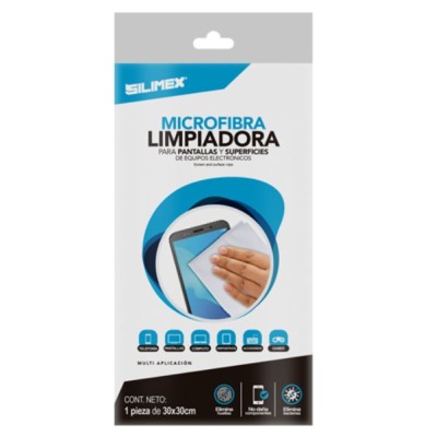 Toalla seca Silimex - microfibra - 30x30 cm - TOALLITASECA