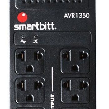 Regulador Smartbitt 1350VA 675W 8 Contactos Modelo SBAVR1350 Regulador Smartbitt 1350VA 675W 8 Contactos Modelo SBAVR1350