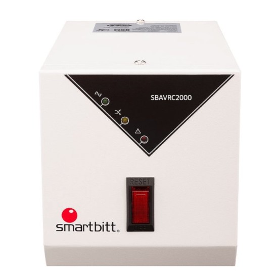 Regulador Smartbitt R-BITT AC2000 - 2000VA/1200W - 1 Contacto - SBAVRAC2000