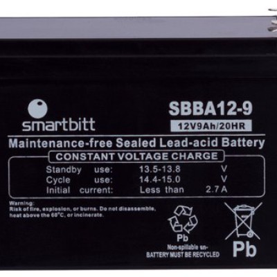 Batería de Reemplazo Smartbitt SBBA12-9 - 12V - SBBA12-9