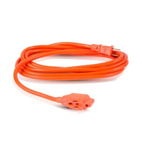 Extensión Smartbitt SBEC-HD05M - 3 Contactos - 5m - Uso Rudo - Naranja - SBEC-HD05M