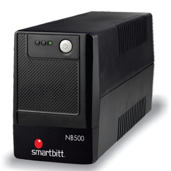No Break Smartbitt SBNB500 - 500VA/250W - 4 Contactos - En Espera No Break Smartbitt SBNB500 - 500VA/250W - 4 Contactos - En Espera