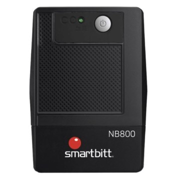 UPS Smartbitt Smart Interactive 800 - 800VA/400W - 6 Contactos - Línea Interactiva  - SBNB800