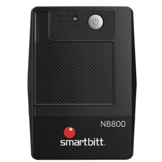 UPS Smartbitt Smart Interactive 800 - 800VA/400W - 6 Contactos - Línea Interactiva  - SBNB800