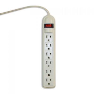 Supresor de Picos Smartbitt - 6 Contactos - 90 Joules - SBSS-90J6