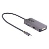 Adaptador de Vídeo StarTech.com - HDMI - VGA - DVI-I - 118-USBC-HDMI-VGADVI Adaptador de Vídeo StarTech.com - HDMI - VGA - DVI-I - 118-USBC-HDMI-VGADVI