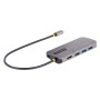 Adaptador Multi Puertos StarTech.com - USB C - HDMI / 3 Puertos USB 3.2 / Ethernet - Mac / Windows - 127B-USBC-MULTIPORT