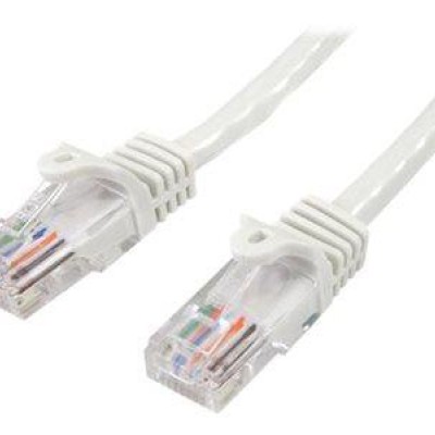 Cable de Red StarTech.com - Cat5e - RJ-45 - 10M - Blanco - 45PAT10MWH