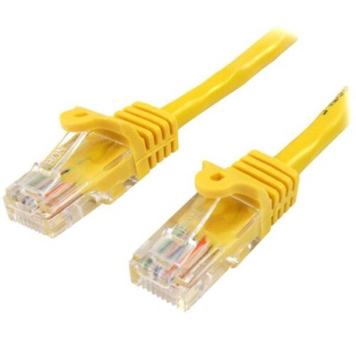 Cable de Red StarTech.com - Cat5e - RJ-45 - 10M - Amarillo - 45PAT10MYL Cable de Red StarTech.com - Cat5e - RJ-45 - 10M - Amarillo - 45PAT10MYL