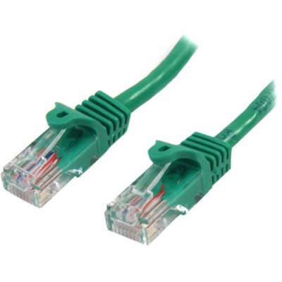 Cable de Red StarTech.com - Cat5e - RJ-45 - 50cm - Verde - 45PAT50CMGN