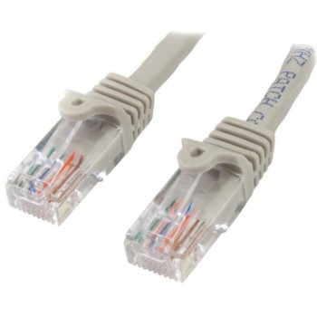 Cable de Red StarTech.com - Cat5e - RJ-45 - 50cm - Gris - 45PAT50CMGR