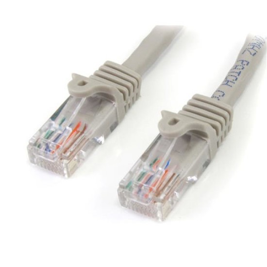 Cable de Red StarTech.com - Cat5e - RJ-45 - 7.5M - Gris - 45PATCH25GR