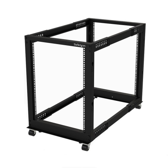 Rack StarTech.com - 19" - 15U - 4 Postes - Ruedas - 4POSTRACK15U