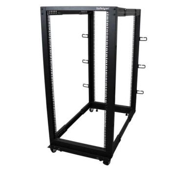 Rack StarTech.com	- 19" - 25U - 4 Postes - Requiere Ensamble - 4POSTRACK25U