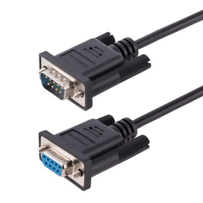 Cable Serial DB9 RS232 StarTech.com - Hembra a Macho - 3m - 9FMNM-3M-RS232-CABLE