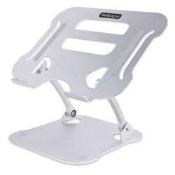 Base Ajustable para Laptop StarTech.com - Soporta 10 kg - Plata - Modelo ADJ-LAPTOP-RISER