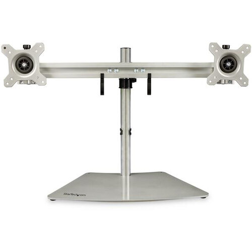 Soporte para 2 Monitores StarTech.com ARMDUOSS - Horizontal Hasta 24" - Montaje en Escritorio