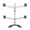 Soporte de Escritorio StarTech.com ARMQUADSS - 32" - Soporta 8 Kg - Para 4 Monitores - Articulado - ARMQUADSS Soporte de Escritorio StarTech.com ARMQUADSS - 32" - Soporta 8 Kg - Para 4 Monitores - Articulado - ARMQUADSS