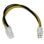 Extensión para Fuente de Poder StarTech.com - 4 Pines - 20cm - ATXP4EXT
