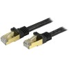 Cable de Red StarTech.com - Cat6a - RJ-45 - 2.1M - Negro - C6ASPAT7BK