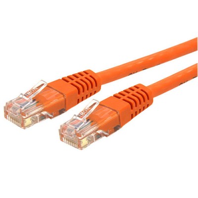 Cable de Red StarTech.com - Cat6 - RJ-45 - 4.5M - Naranja - C6PATCH15OR