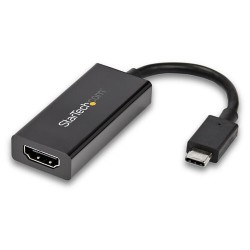 Adaptador StarTech.com USB-C a HDMI 4K 60Hz HDR - Negro - Modelo CDP2HD4K60H