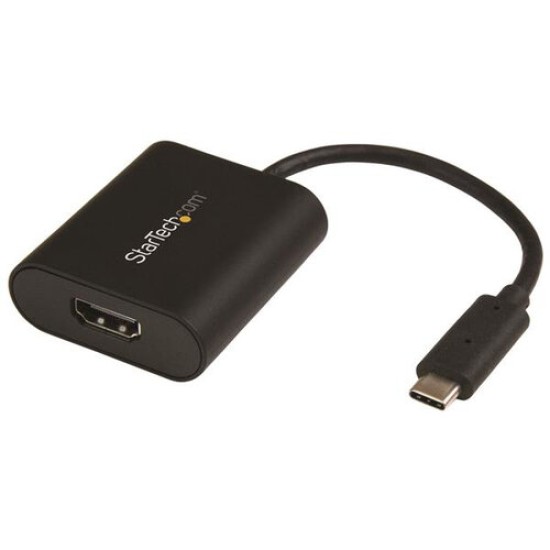 Adaptador Video StarTech.com - USB-C a HDMI - 4K - 60Hz - CDP2HD4K60SA