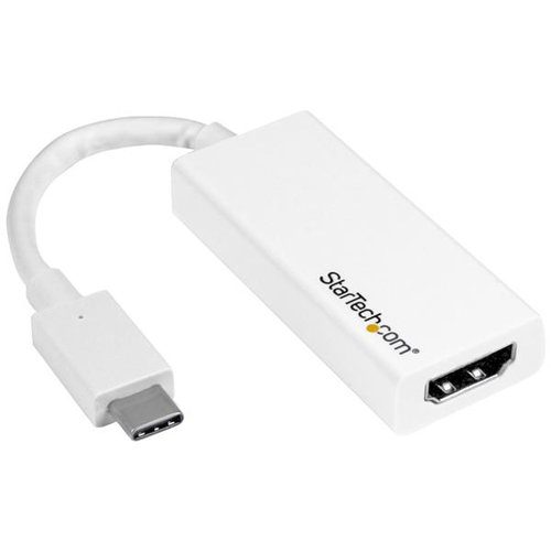 Adaptador USB-C a HDMI StarTech.com 4K 60Hz Blanco - CDP2HD4K60W
