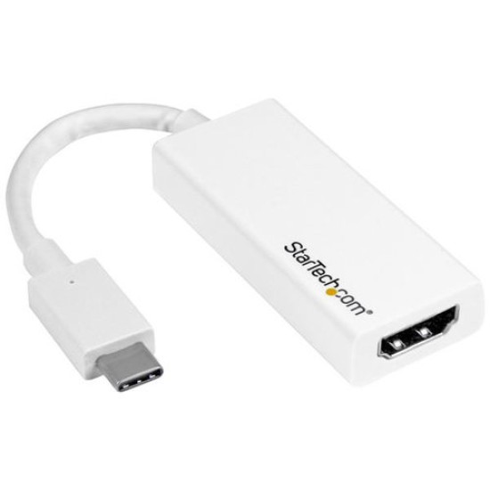 Adaptador StarTech.com - USB-C a HDMI - 4K - 60hz - Blanco - CDP2HD4K60W