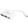 Convertidor de Vídeo StarTech.com - USB-C - HDMI 4K - USB A - Blanco - CDP2HDUACPW Convertidor de Vídeo StarTech.com - USB-C - HDMI 4K - USB A - Blanco - CDP2HDUACPW
