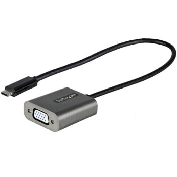 Adaptador StarTech.com - USB C a VGA - 1080p - Cable de 30cm - CDP2VGAEC