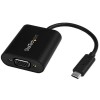 Convertidor StarTech.com CDP2VGASA - USB C a VGA - Negro - CDP2VGASA Convertidor StarTech.com CDP2VGASA - USB C a VGA - Negro - CDP2VGASA