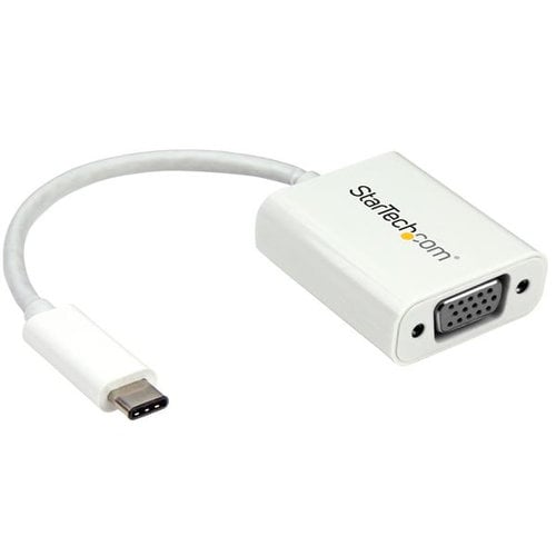 Adaptador de Video StarTech.com USB-C a VGA Blanco - CDP2VGAW