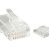 Plug StarTech.com - Cat6 - RJ-45 Transparente - 50 Piezas - CRJ45C6STR50
