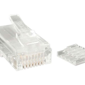 Conector RJ-45 Cat6 Transparente StarTech.com - Paquete de 50 Piezas - Modelo CRJ45C6STR50