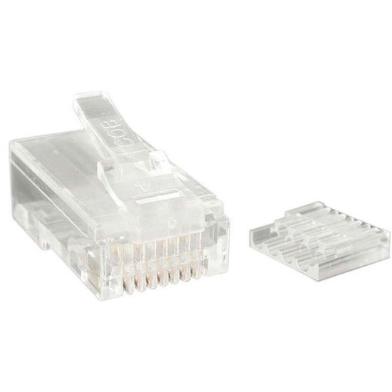 Plug StarTech.com - Cat6 - RJ-45 Transparente - 50 Piezas - CRJ45C6STR50