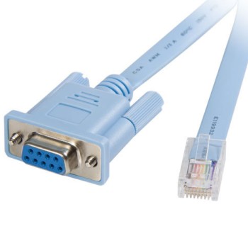 Cable StarTech.com RJ45 a DB9 Rollover 1.8 m para Consola Cisco - DB9CONCABL6