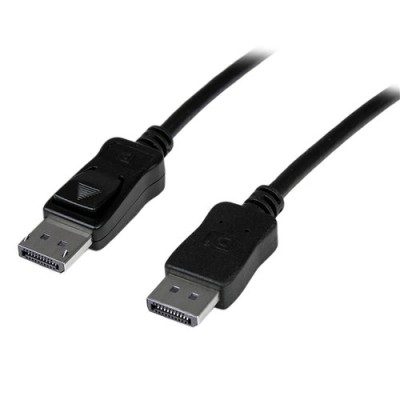 Cable StarTech.com 15m DisplayPort Activo Extension 2X - Macho DP - Negro - DISPL15MA