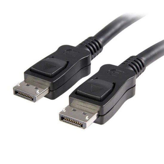 Cable de Video StarTech.com DISPL5M - DisplayPort a DisplayPort - 5m - Cierre de Seguridad - DISPL5M