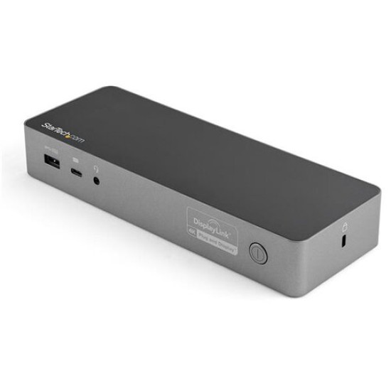 Docking Station StarTech.com DK30C2DPEP - USB-C - USB 3.0 - HDMI - DisplayPort - Ethernet - 3.5mm - Suministra 100W - DK30C2DPEP