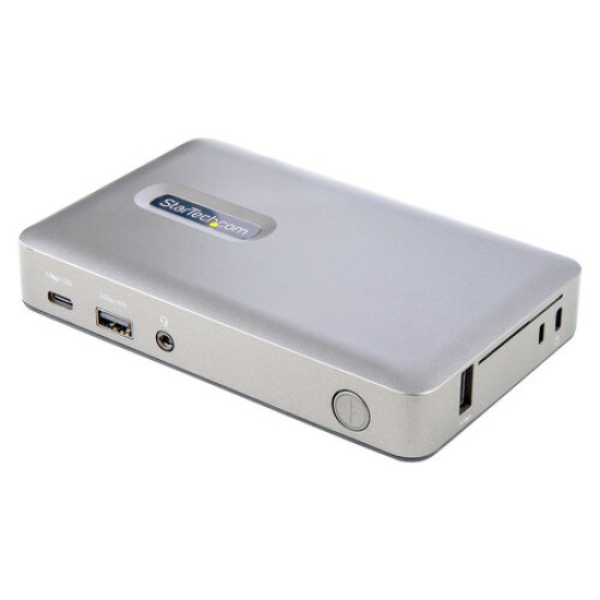 Docking Station StarTech.com DKM30CHDPD - USB/DisplayPort/VGA/RJ-45 - Gris - DKM30CHDPD